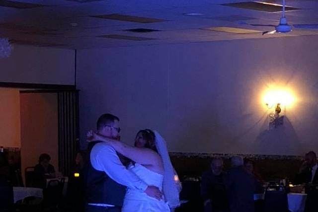 Couple dancing