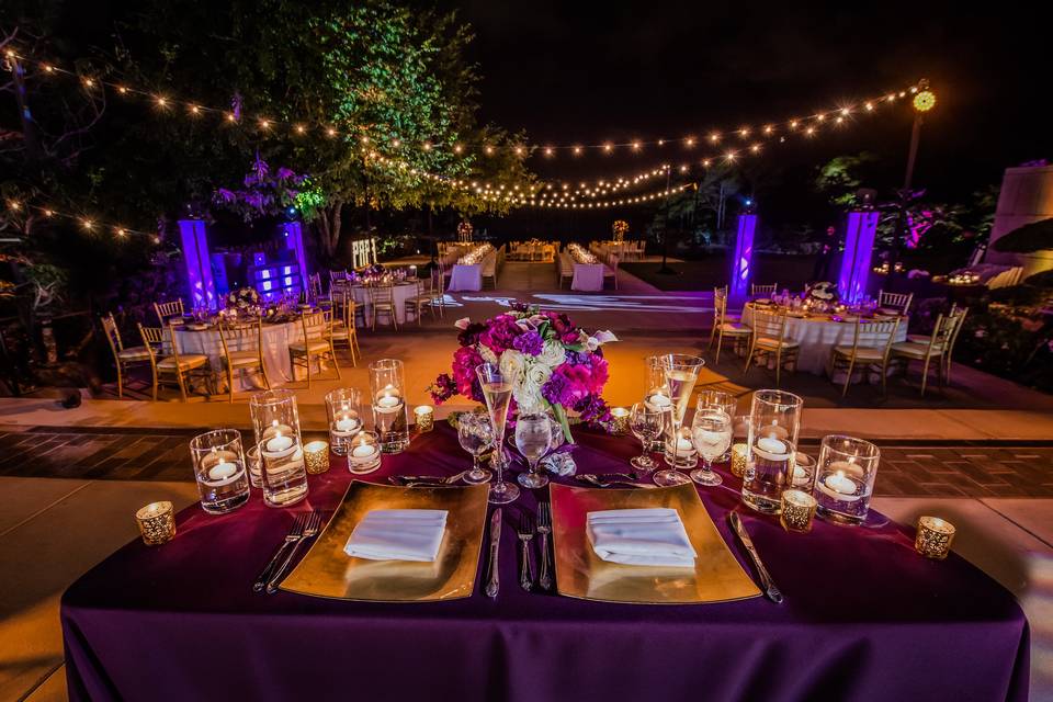 Violet tables