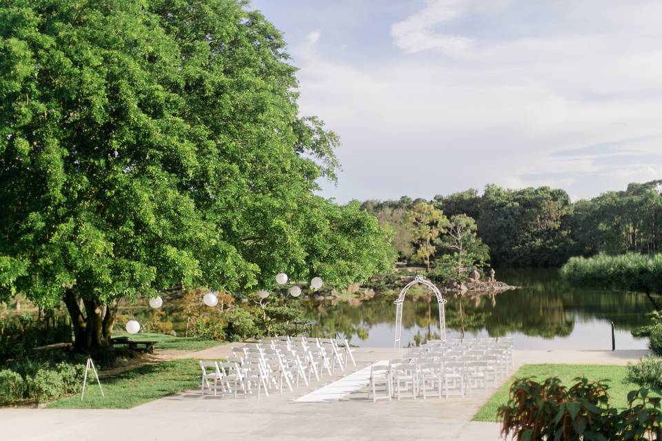 Garden wedding