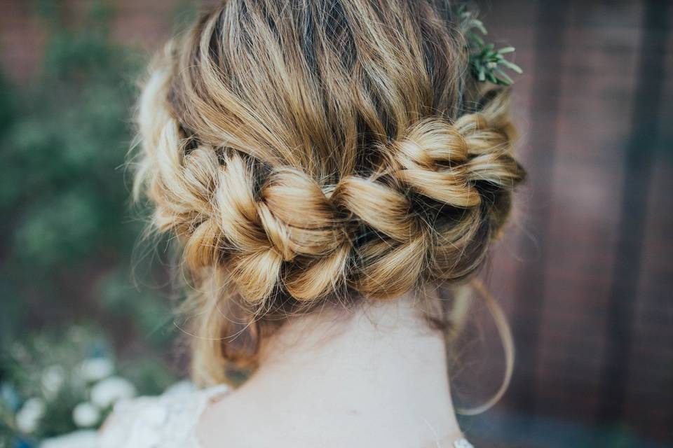 Wedding Hair by Jillian Rae