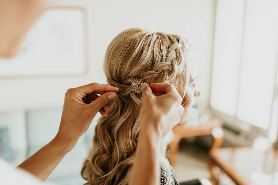 Wedding Hair by Jillian Rae