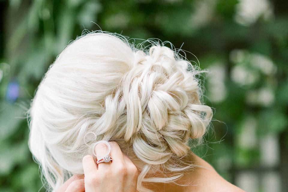 Wedding Hair by Jillian Rae