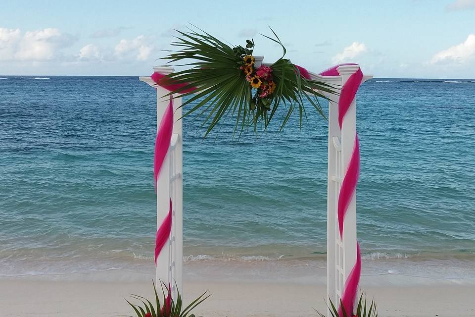 Anegada Weddings of Keith's Exquisite Touch