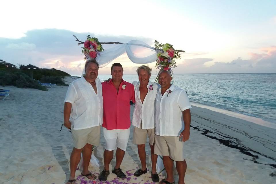 Anegada Weddings of Keith's Exquisite Touch