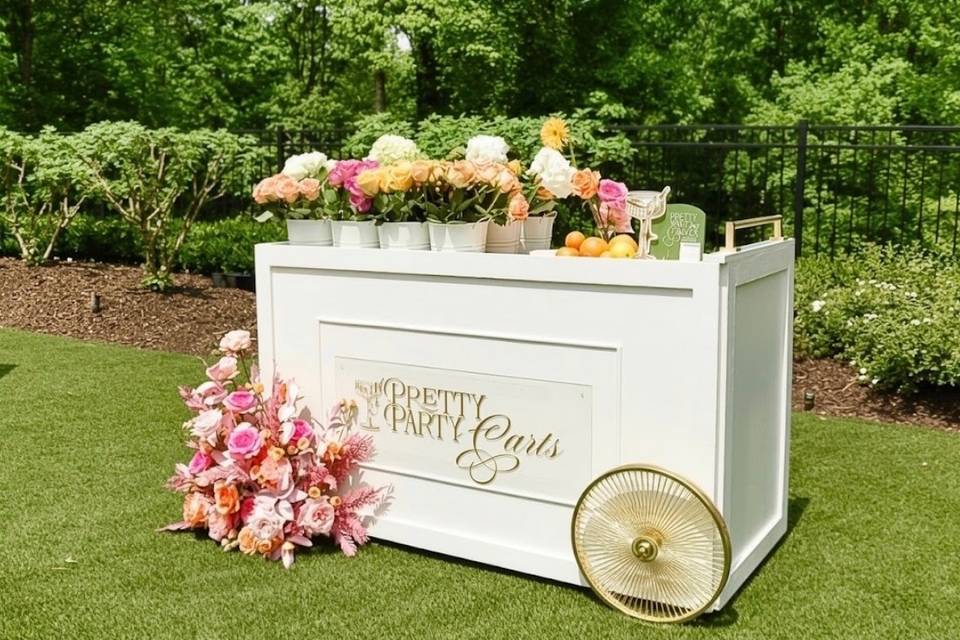 Pretty Party Carts
