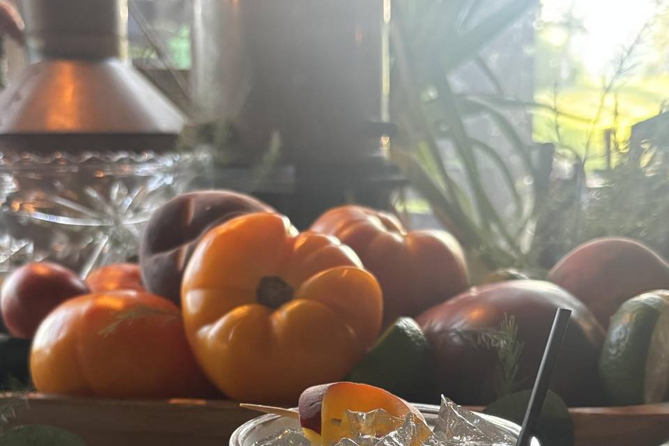 Lemon Peach White Sangria