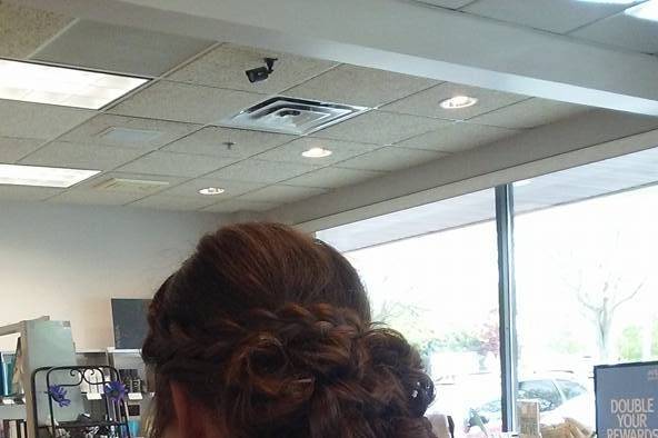 Hair updo