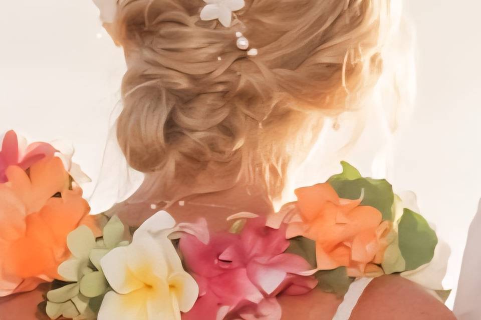 Beach updo