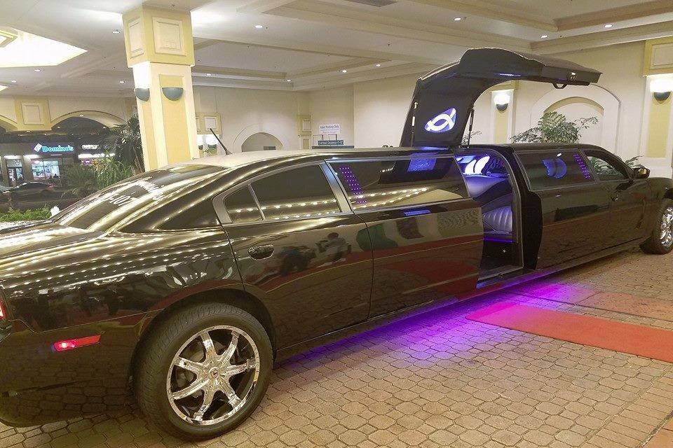 Lavish limousine