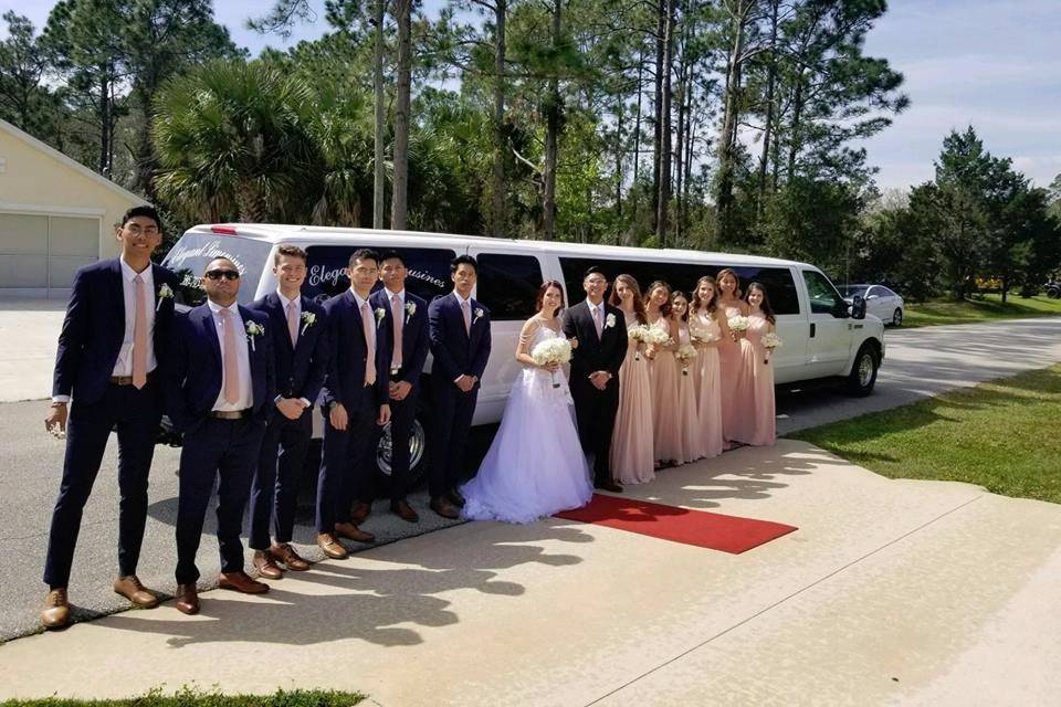 Elegant Limousines & Wedding Services