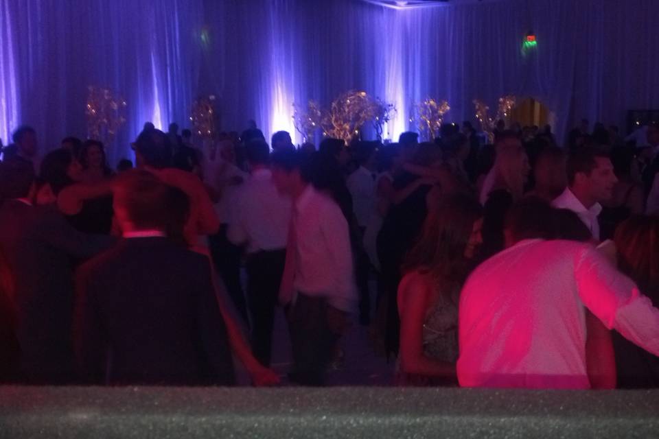 Packed dance floor