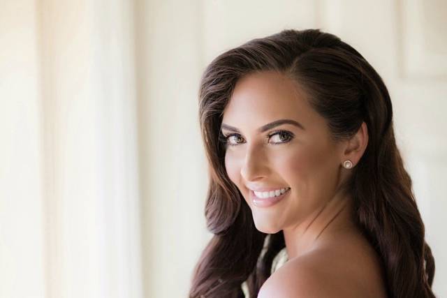 Gorgeous wedding hair
