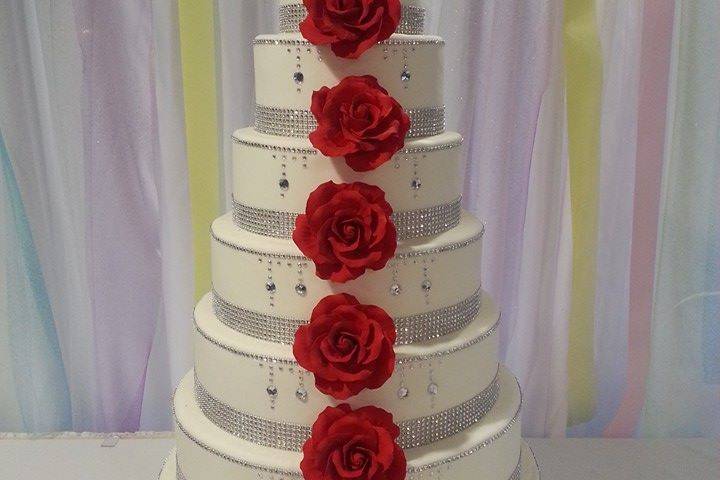 Sweet Cheek's Cakery - Wedding Cake - Canon City, CO - WeddingWire