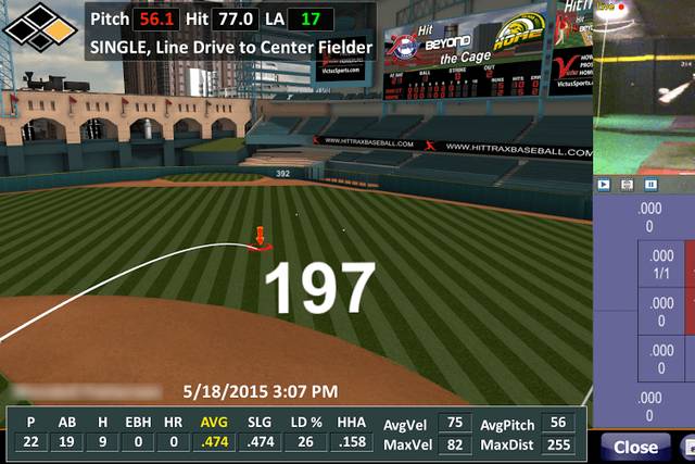 HitTrax in action