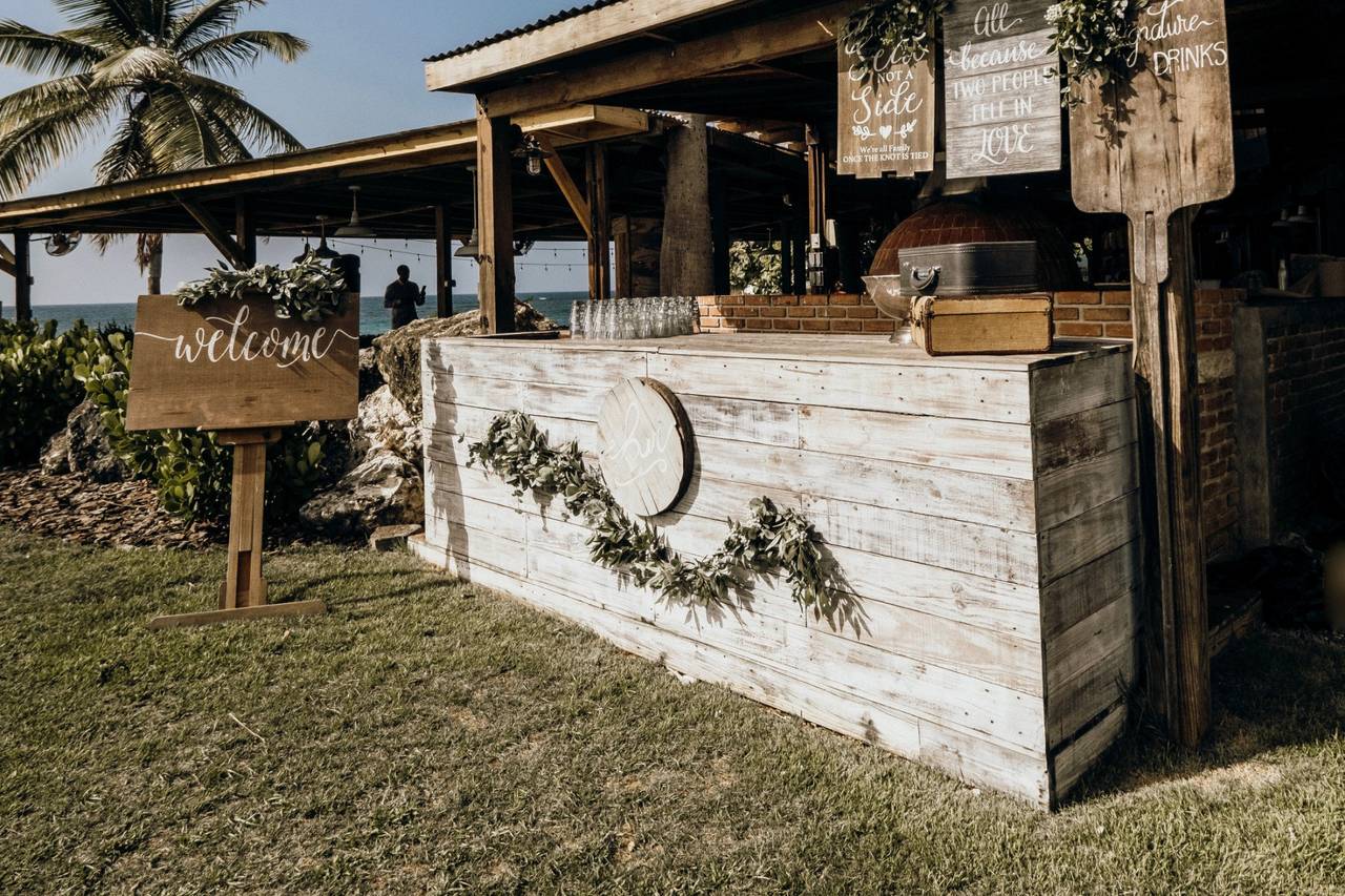 villa montana beach resort wedding