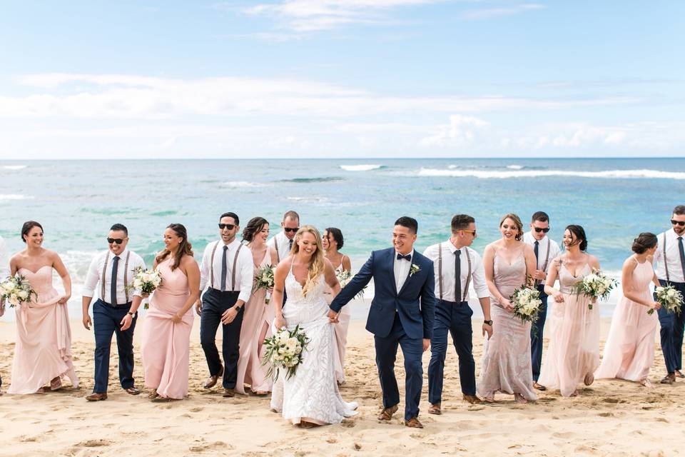 Beach wedding