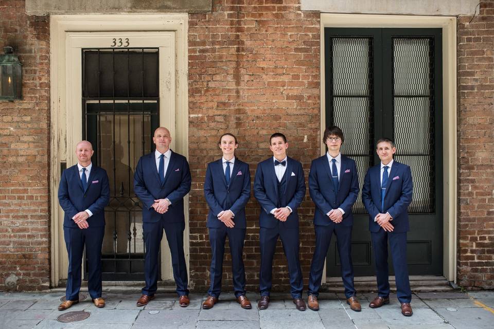 The groomsmen