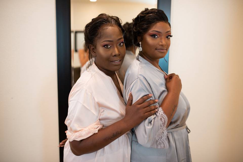Behind the scenes