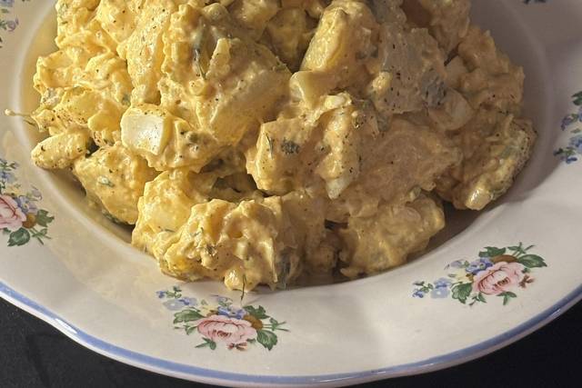 A delicious potato salad.