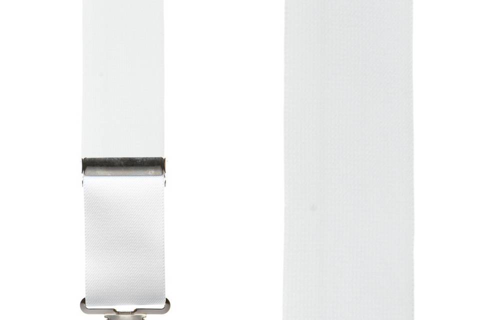 White or Ivory Suspenders