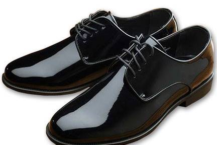 Genoa Patent Leather Lace up Front