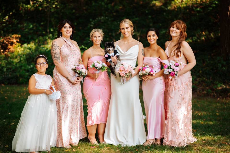 Teddy + Wedding Party!
