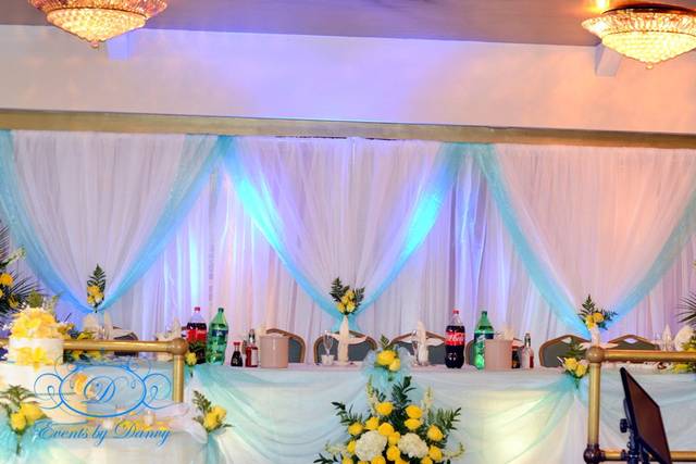 Wedding head table