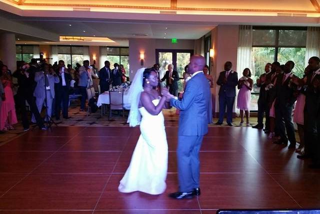 Dancing couple