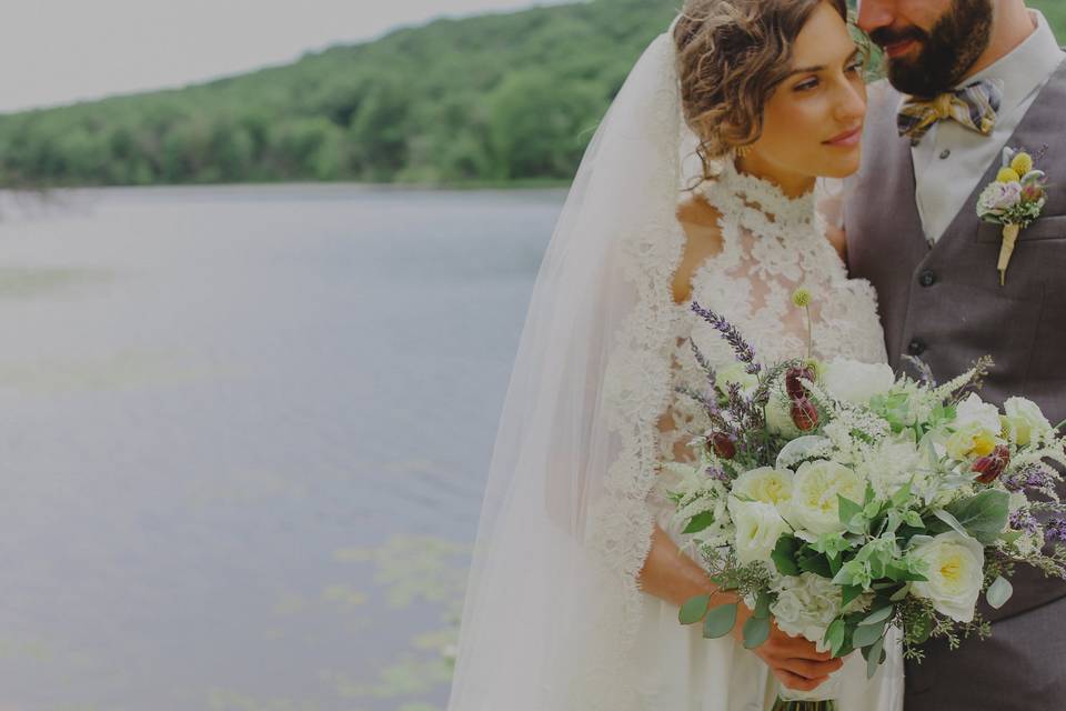 Bride and groom