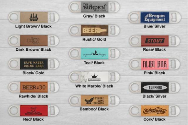 Leather Bottle Openers