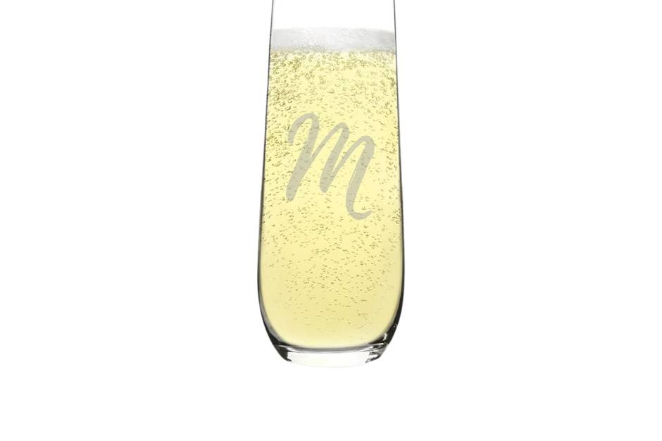 Stemless Champagne Flute