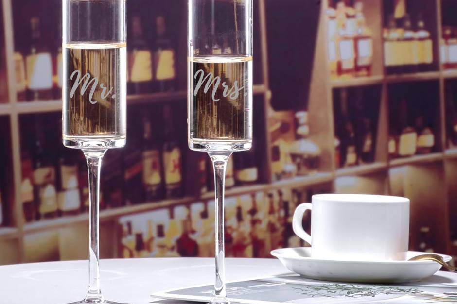 Crystal Champagne Flutes
