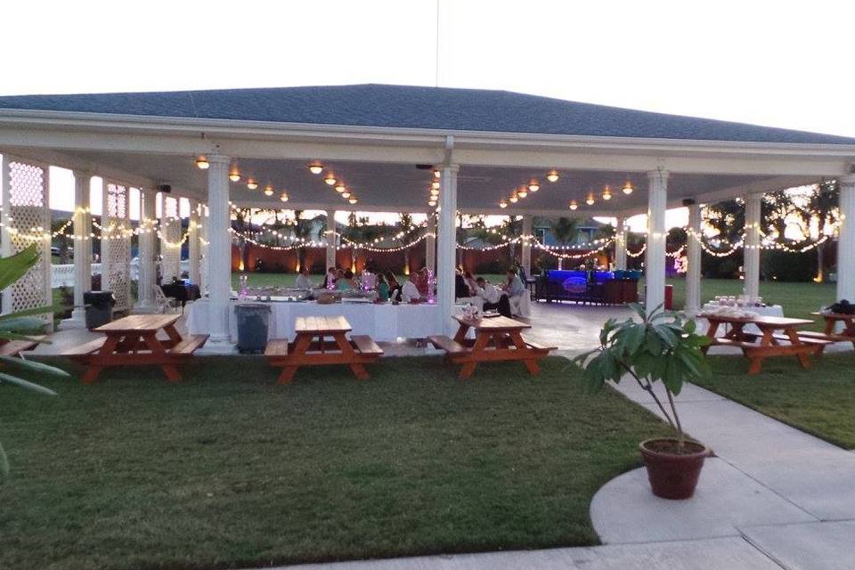 Galveston Island Palms Outdoor Events & Parties