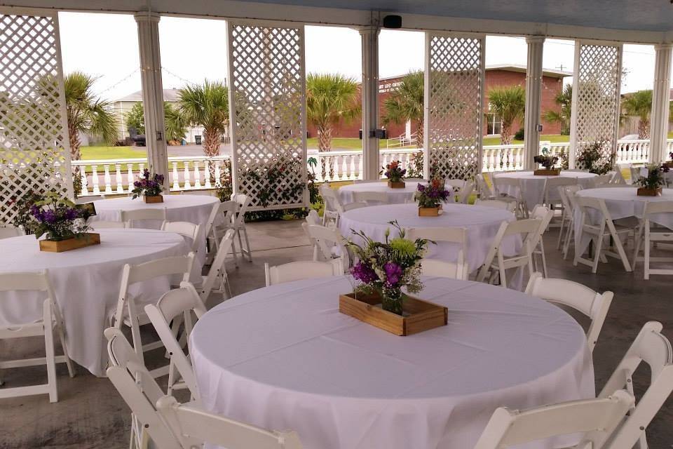 Galveston Island Palms Outdoor Events & Parties