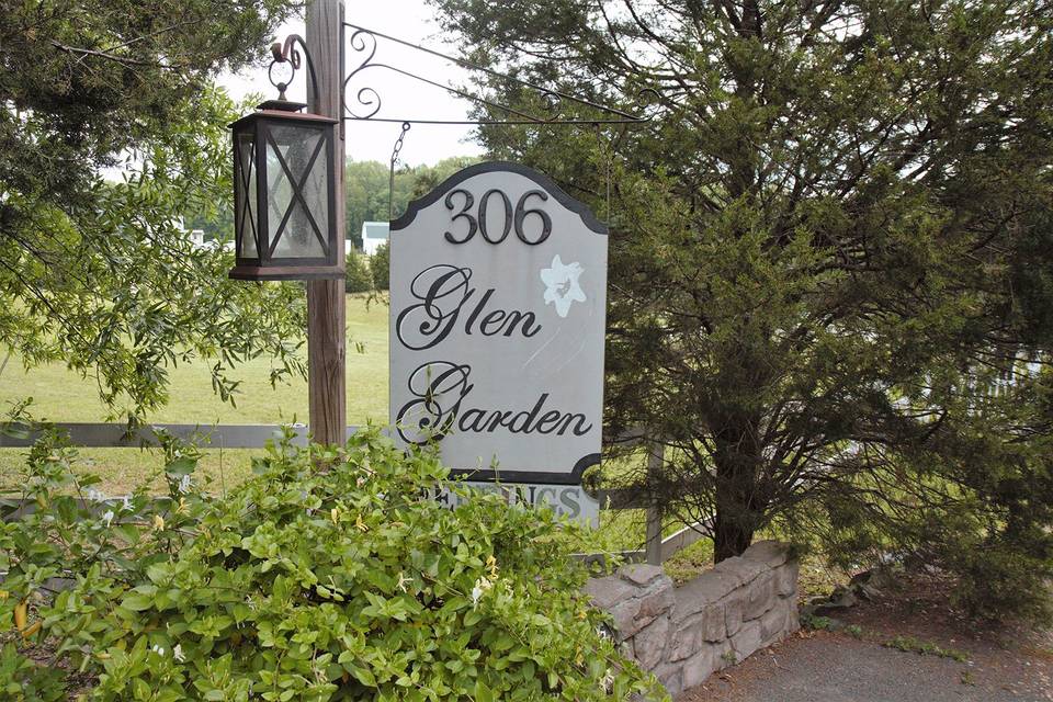 Glen Garden sign