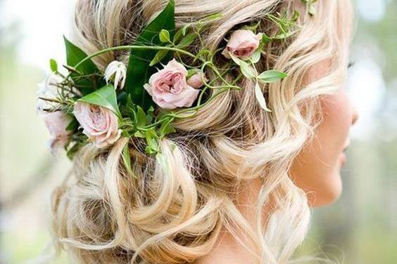 Soft updo