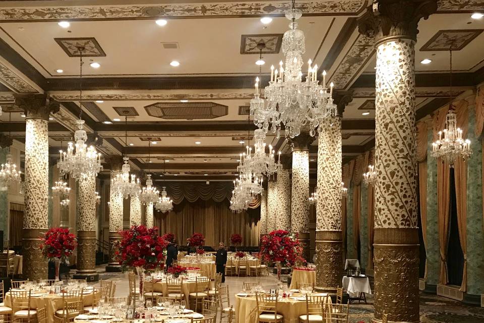 Glamorous Wedding Reception