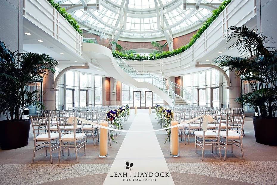 Wintergarden ceremony space