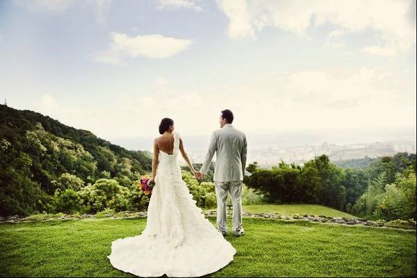 Bride and groom