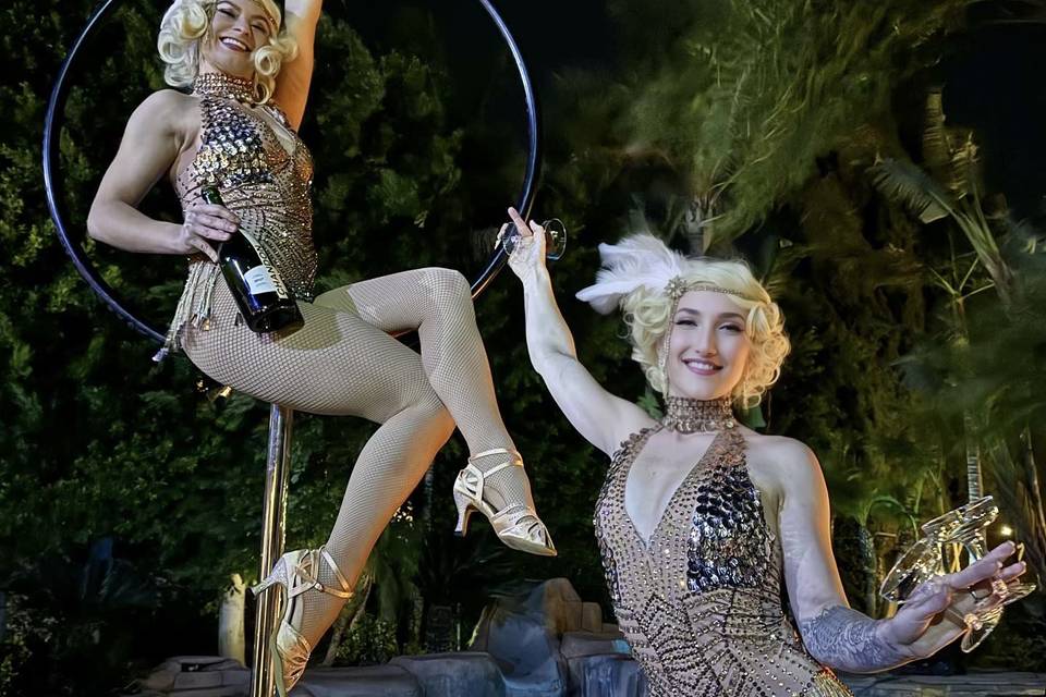 Aerial Lollipop Bartenders