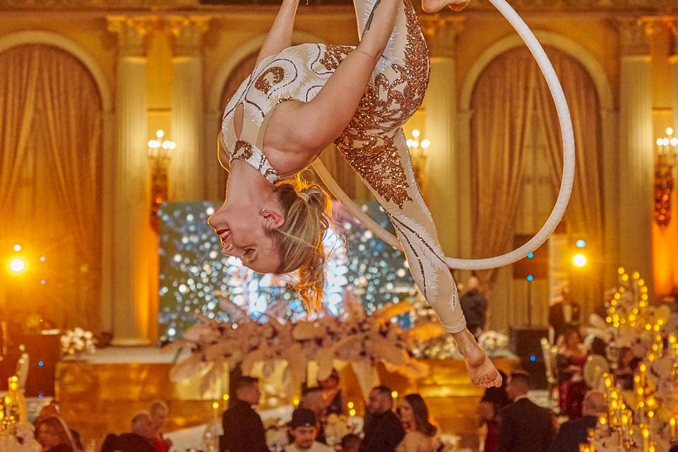 Lyra Hoop Performer
