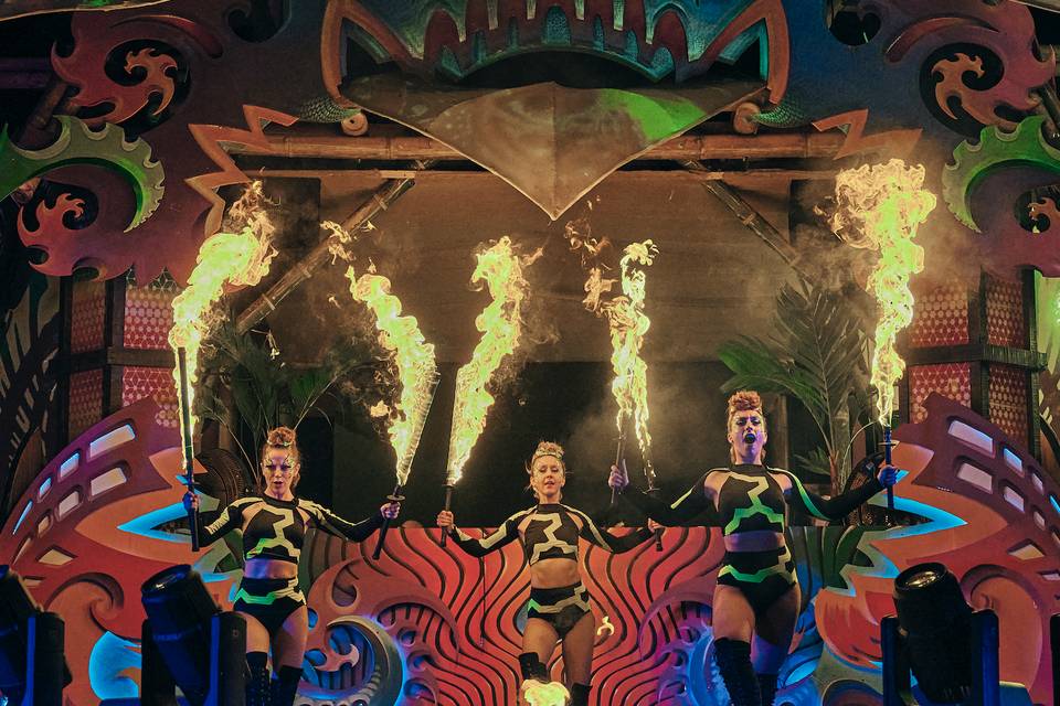 Fire Swords Stage Show