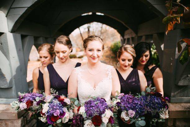 Bridal party Jordan Kempson Photography