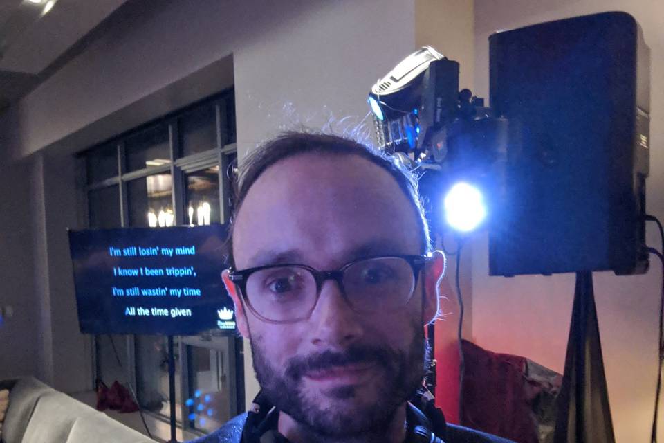 Karaoke retirement party