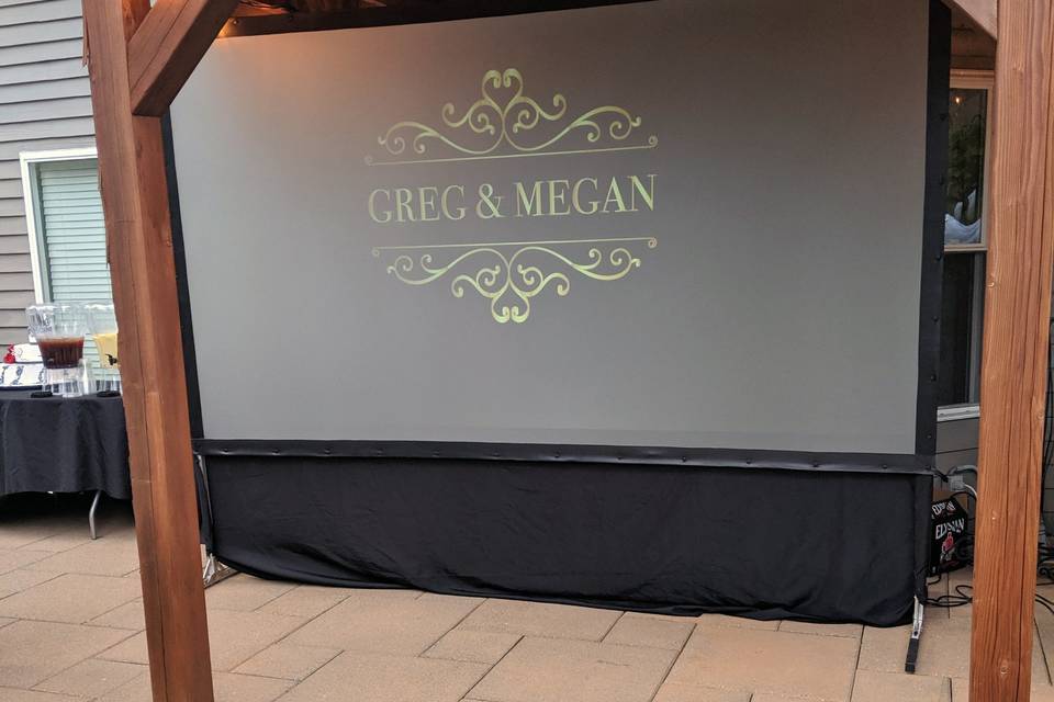 Home wedding