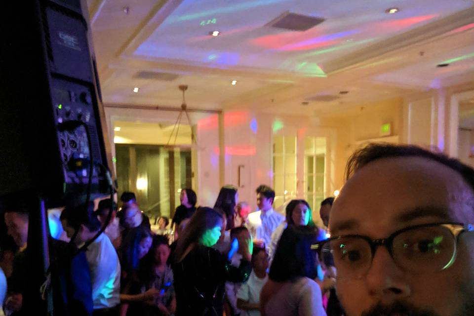 Wedding reception at Seattle T