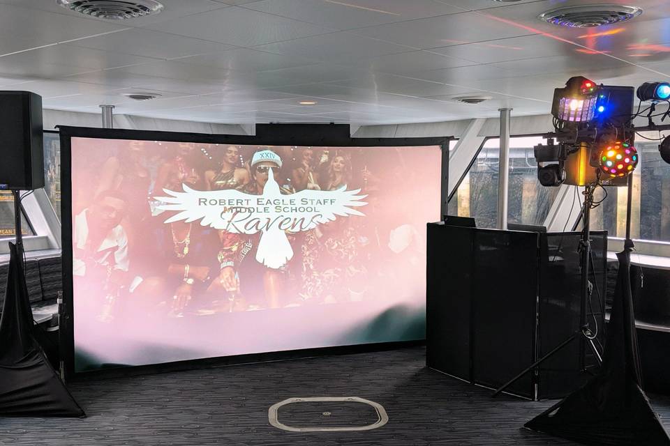 VJing on Argosy Cruises