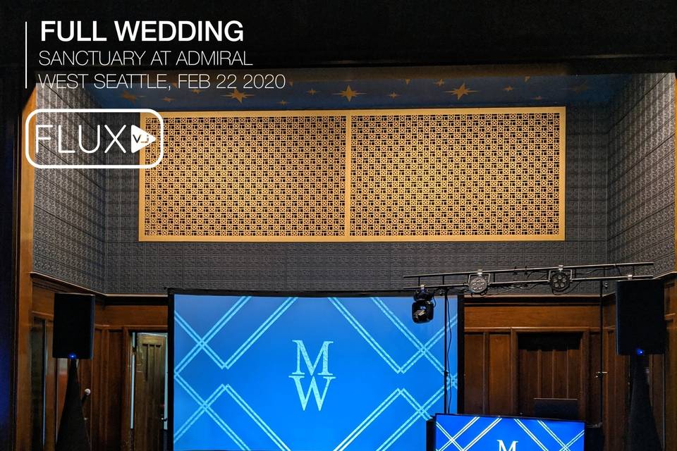 Wedding Sanctuary at Admiral