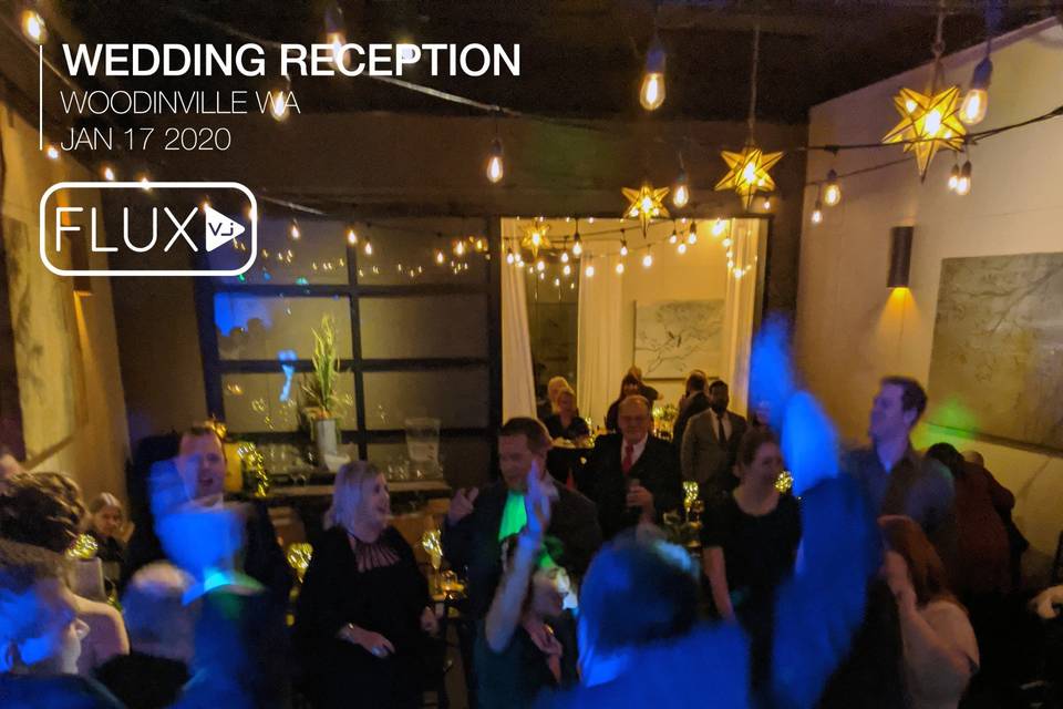 Wedding reception JM Cellars
