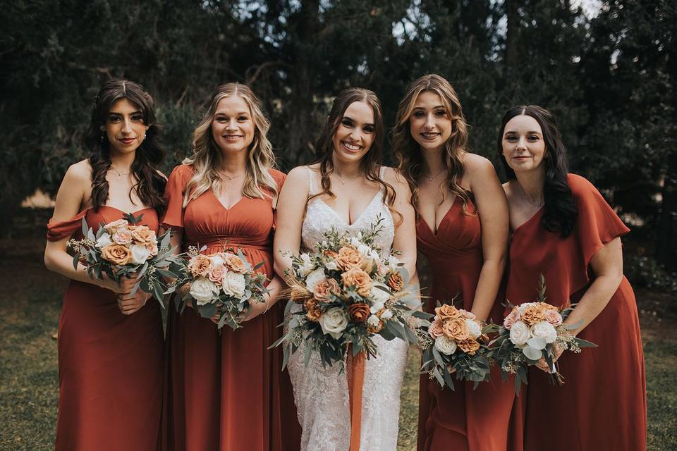 Bridal Party Bouquets